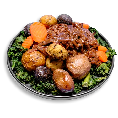 Healthy meal plate