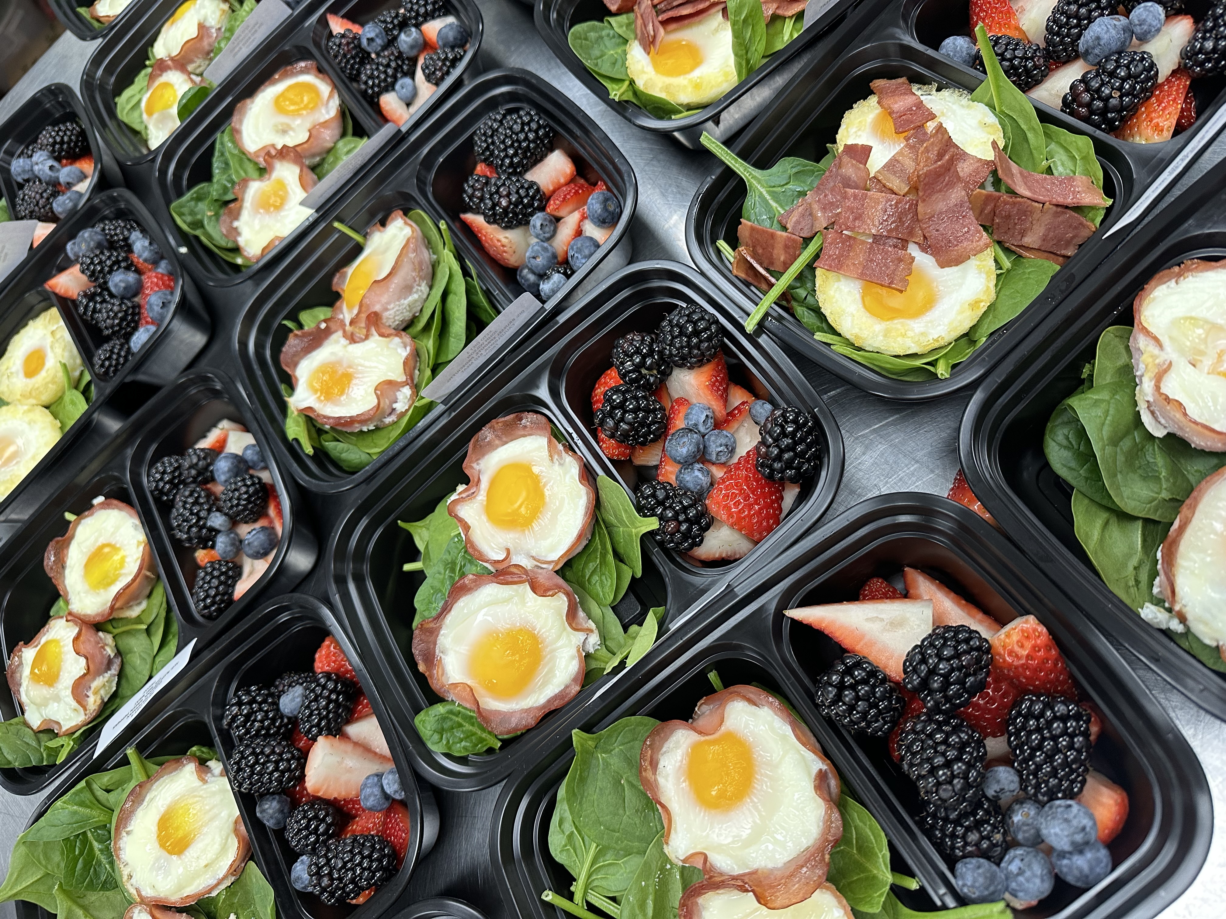 Healthy meal plate